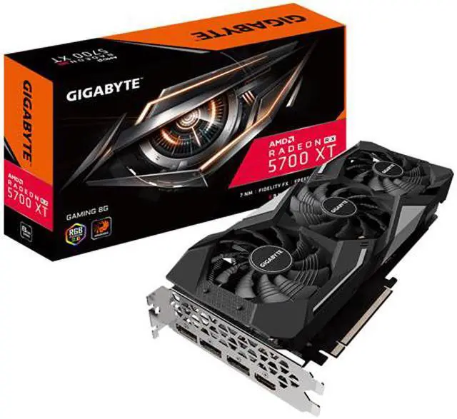 Alt view image 11 of 11 - GIGABYTE Radeon RX 5700 XT 8GB GDDR6 PCI Express 4.0 x16 ATX Graphics Card GV-R57XTGAMING-8GD