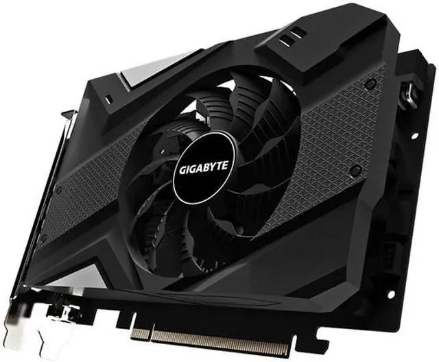 Alt view image 3 of 7 - GIGABYTE GeForce GTX 1650 4GB GDDR6 PCI Express 3.0 x16 Graphics Card GV-N1656OC-4GD rev. 2.0