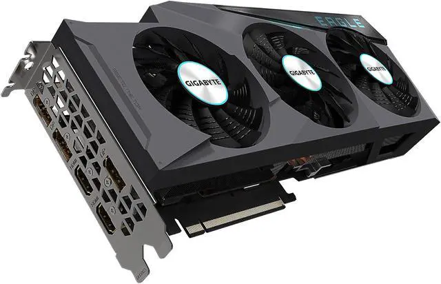 Alt view image 5 of 10 - GIGABYTE GeForce RTX 3090 EAGLE OC 24GB Video Card, GV-N3090EAGLE OC-24GD