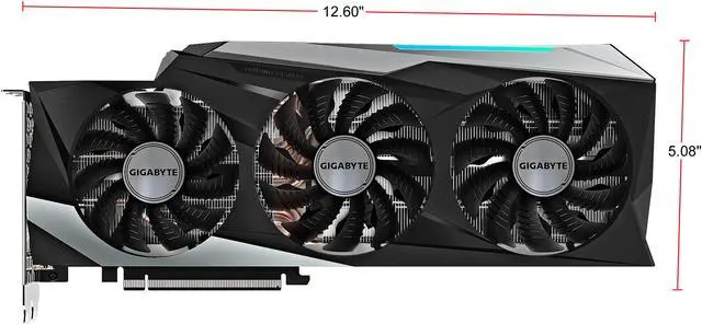 Alt view image 3 of 9 - GIGABYTE GeForce RTX 3080 GAMING OC 10GB Video Card, GV-N3080GAMING OC-10GD