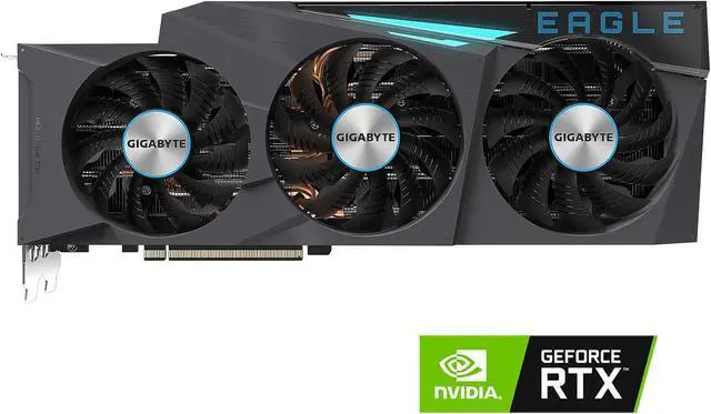 Alt view image 2 of 9 - GIGABYTE Eagle GeForce RTX 3080 10GB GDDR6X PCI Express 4.0 ATX Graphics Card GV-N3080EAGLE OC-10GD G20-R