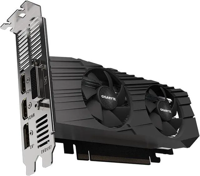 Alt view image 4 of 7 - GIGABYTE GeForce GTX 1650 4GB GDDR6 PCI Express 3.0 x16 Low Profile Ready Graphics Card GV-N1656D6-4GL