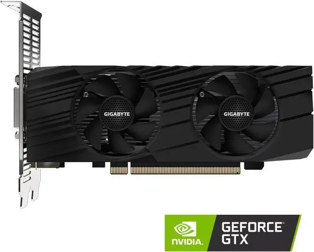 Main image of GIGABYTE GeForce GTX 1650 4GB GDDR6 PCI Express 3.0 x16 Low Profile Ready Graphics Card GV-N1656D6-4GL