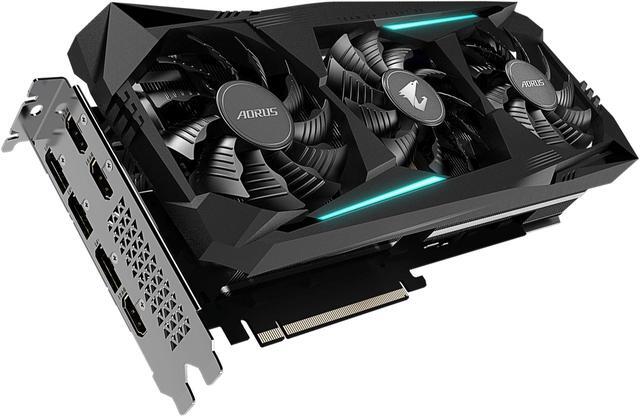 Alt view image 4 of 9 - GIGABYTE AORUS Radeon RX 5700 XT 8GB GDDR6 PCI Express 4.0 x16 ATX Graphics Card GV-R57XTAORUS-8GD rev. 2.0