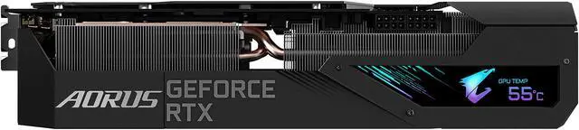 Alt view image 8 of 10 - GIGABYTE AORUS GeForce RTX 3080 MASTER 10GB Video Card, GV-N3080AORUS M-10GD (rev. 1.0)
