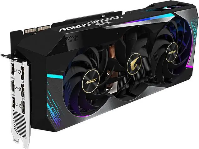Alt view image 5 of 11 - GIGABYTE AORUS GeForce RTX 3090 XTREME 24GB Video Card, GV-N3090AORUS X-24GD