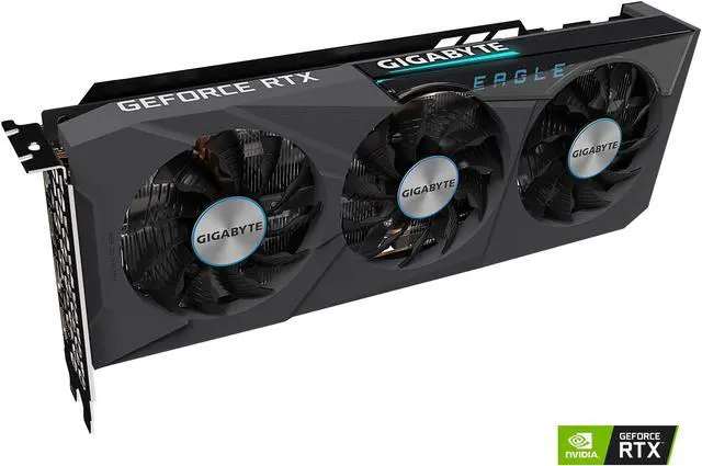Alt view image 6 of 10 - GIGABYTE GeForce RTX 3070 EAGLE OC 8GB Video Card, GV-N3070EAGLE OC-8GD