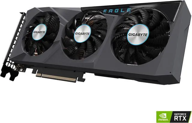 Alt view image 3 of 11 - GIGABYTE GeForce RTX 3070 EAGLE 8GB Video Card, GV-N3070EAGLE-8GD