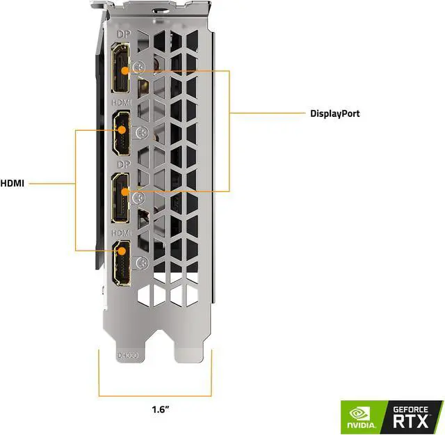 Alt view image 11 of 11 - GIGABYTE GeForce RTX 3070 EAGLE 8GB Video Card, GV-N3070EAGLE-8GD