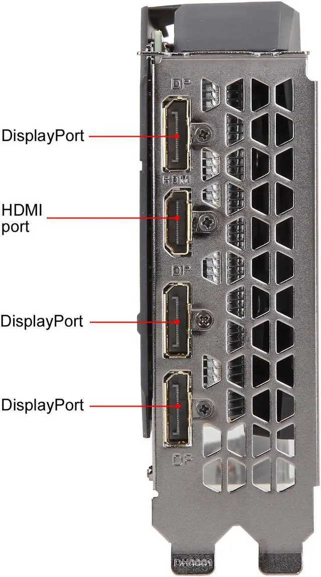Alt view image 4 of 6 - GIGABYTE GeForce RTX 2060 6GB GDDR6 PCI Express 3.0 x16 ATX Graphics Card GV-N2060WF2OC-6GD R2