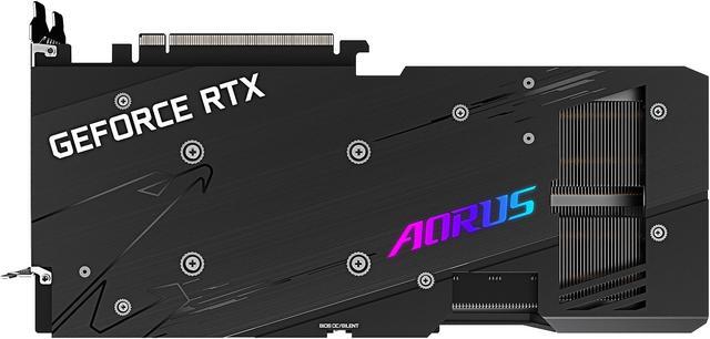 Alt view image 10 of 11 - GIGABYTE AORUS GeForce RTX 3070 MASTER 8GB Video Card, GV-N3070AORUS M-8GD