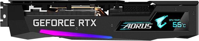 Alt view image 9 of 11 - GIGABYTE AORUS GeForce RTX 3070 MASTER 8GB Video Card, GV-N3070AORUS M-8GD