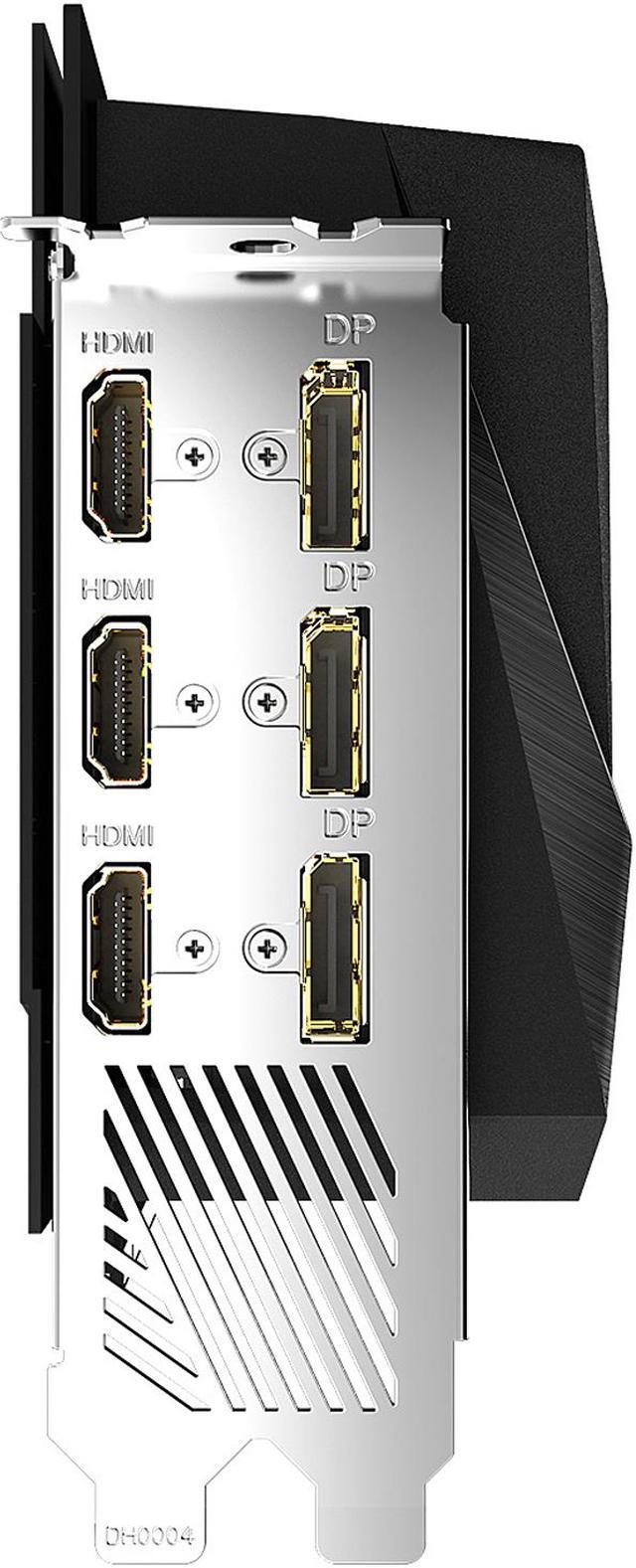 Alt view image 3 of 11 - GIGABYTE AORUS GeForce RTX 3070 MASTER 8GB Video Card, GV-N3070AORUS M-8GD