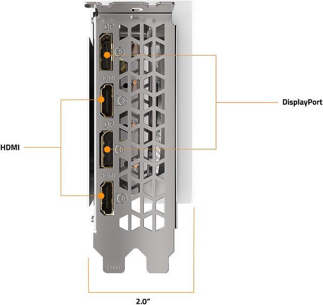 Alt view image 3 of 9 - GIGABYTE GeForce RTX 3070 VISION OC 8GB Video Card, GV-N3070VISION OC-8GD