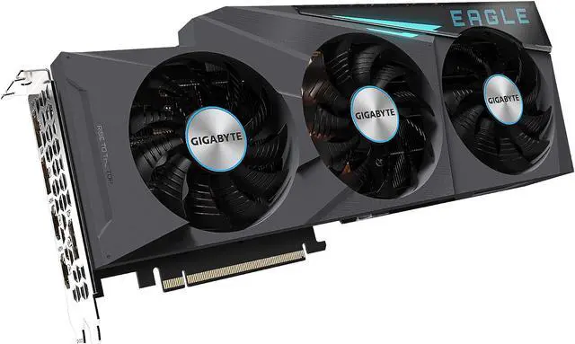 Alt view image 6 of 10 - GIGABYTE GeForce RTX 3080 EAGLE 10GB Video Card, GV-N3080EAGLE-10GD