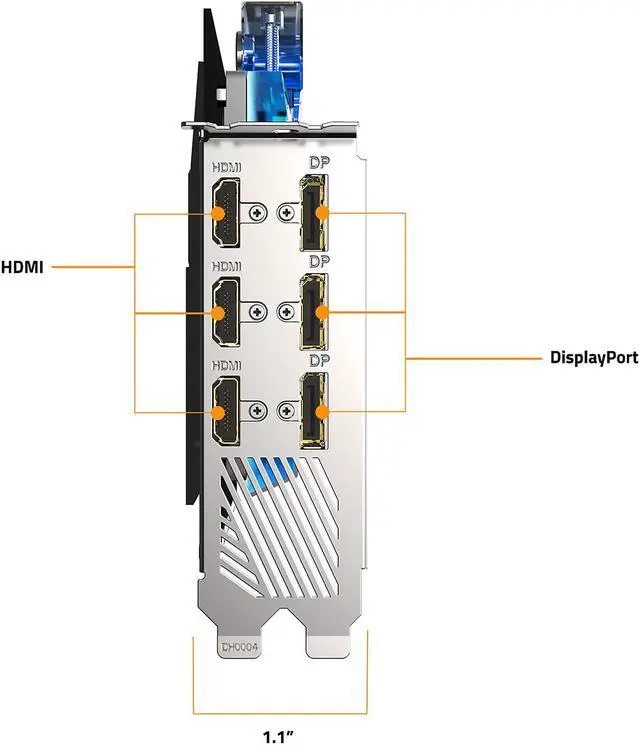 Alt view image 4 of 11 - GIGABYTE AORUS GeForce RTX 3080 XTREME WATERFORCE WB 10G Graphics Card, WATERFORCE Water Block Cooling System, 10GB 320-bit GDDR6X, GV-N3080AORUSX WB-10GD Video Card