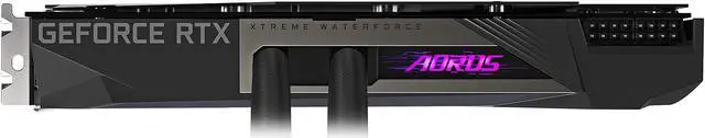 Alt view image 9 of 12 - GIGABYTE AORUS GeForce RTX 3080 XTREME WATERFORCE 10GB Video Card, GV-N3080AORUSX W-10GD