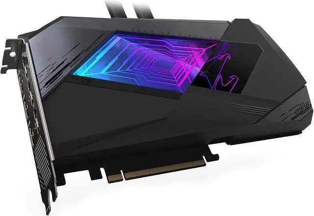 Alt view image 5 of 12 - GIGABYTE AORUS GeForce RTX 3080 XTREME WATERFORCE 10GB Video Card, GV-N3080AORUSX W-10GD