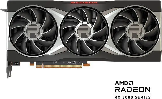 Main image of GIGABYTE Radeon RX 6800 XT DirectX 12 Ultimate GV-R68XT-16GC-B Video Card 16GB of GDDR6 Memory, Powered by AMD RDNA 2, HDMI 2.1