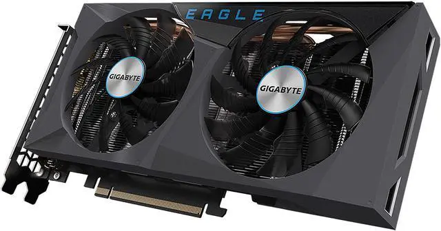 Alt view image 4 of 10 - GIGABYTE Eagle GeForce RTX 3060 Ti 8GB GDDR6 PCI Express 4.0 ATX Graphics Card GV-N306TEAGLE-8GD
