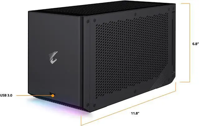 Alt view image 10 of 12 - GIGABYTE AORUS GeForce RTX 3080 10GB GDDR6X PCI Express 4.0 Graphics Card GV-N3080IXEB-10GD