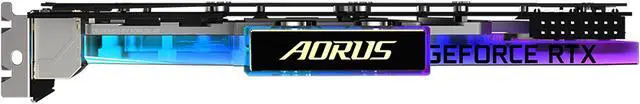 Alt view image 8 of 10 - GIGABYTE AORUS GeForce RTX 3090 XTREME WATERFORCE WB 24G Graphics Card, WATERFORCE Water Block Cooling System, 24GB 384-bit GDDR6X, GV-N3090AORUSX WB-24GD Video Card