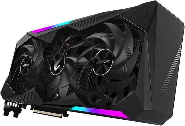 Alt view image 4 of 11 - GIGABYTE AORUS Radeon RX 6800 XT MASTER 16G Graphics Card, MAX-COVERED Cooling, 16GB 256-bit GDDR6, GV-R68XTAORUS M-16GD Video Card