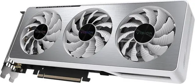Alt view image 5 of 9 - GIGABYTE GeForce RTX 3060 VISION OC 12G Graphics Card, 3 x WINDFORCE Fans, 12GB 192-bit GDDR6, GV-N3060VISION OC-12GD Video Card
