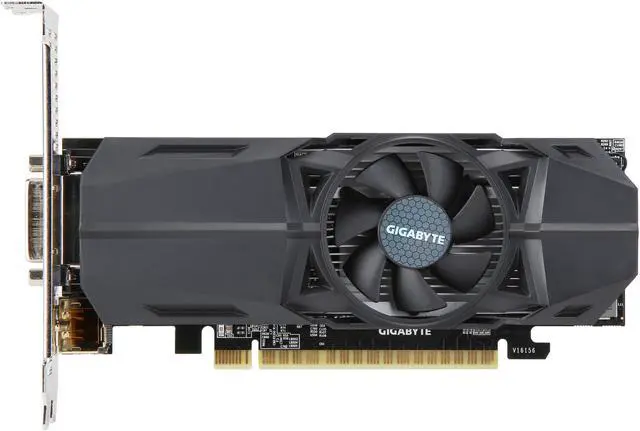 Alt view image 2 of 4 - GIGABYTE GeForce GTX 1050 3GB GDDR5 PCI Express 3.0 x16 Low Profile Graphics Card GV-N1050OC-3GL