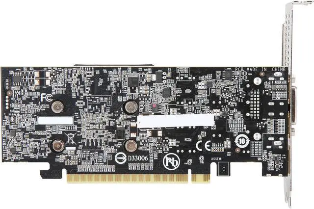 Alt view image 4 of 4 - GIGABYTE GeForce GTX 1050 3GB GDDR5 PCI Express 3.0 x16 Low Profile Graphics Card GV-N1050OC-3GL
