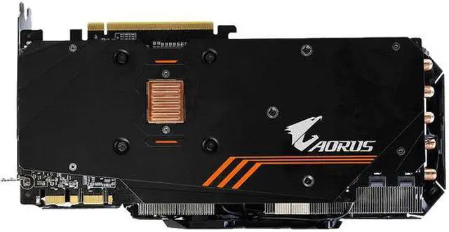 Alt view image 5 of 5 - GIGABYTE AORUS GeForce GTX 1080 8GB GDDR5X PCI Express 3.0 x16 SLI Support ATX Graphics Card GV-N1080AORUS-8GD