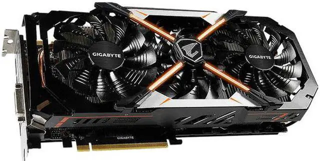 Alt view image 3 of 5 - GIGABYTE AORUS GeForce GTX 1080 8GB GDDR5X PCI Express 3.0 x16 SLI Support ATX Graphics Card GV-N1080AORUS-8GD
