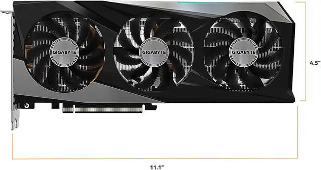 Alt view image 7 of 12 - GIGABYTE Radeon RX 6700 XT GAMING OC 12G Graphics Card, WINDFORCE 3X Cooling System, 12GB 192-bit GDDR6, GV-R67XTGAMING OC-12GD Video Card