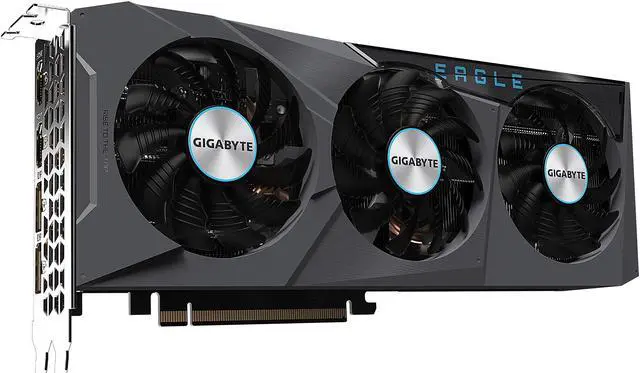 Alt view image 7 of 12 - GIGABYTE Radeon RX 6700 XT EAGLE 12G Graphics Card, WINDFORCE 3X Cooling System, 12GB 192-bit GDDR6, GV-R67XTEAGLE-12GD Video Card