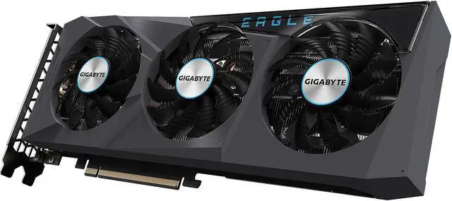 Alt view image 9 of 12 - GIGABYTE Radeon RX 6700 XT EAGLE 12G Graphics Card, WINDFORCE 3X Cooling System, 12GB 192-bit GDDR6, GV-R67XTEAGLE-12GD Video Card