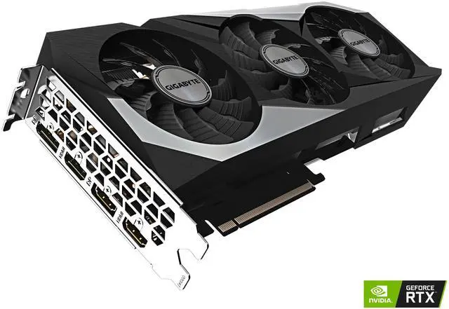 Alt view image 6 of 10 - GIGABYTE Gaming GeForce RTX 3070 8GB GDDR6 PCI Express 4.0 x16 ATX Graphics Card GV-N3070GAMING OC-8GD