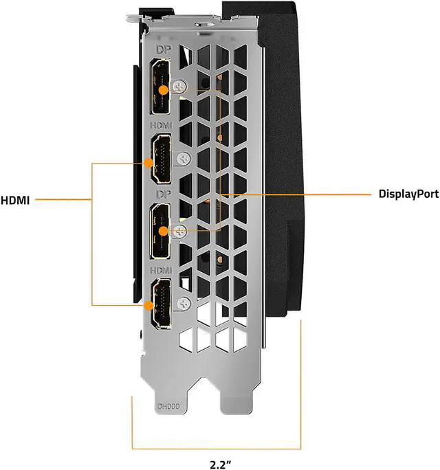 Alt view image 8 of 12 - GIGABYTE AORUS GeForce RTX 3060 ELITE 12GB GDDR6 PCI Express 4.0 ATX Video Card GV-N3060AORUS E-12GD (rev. 2.0) (LHR)