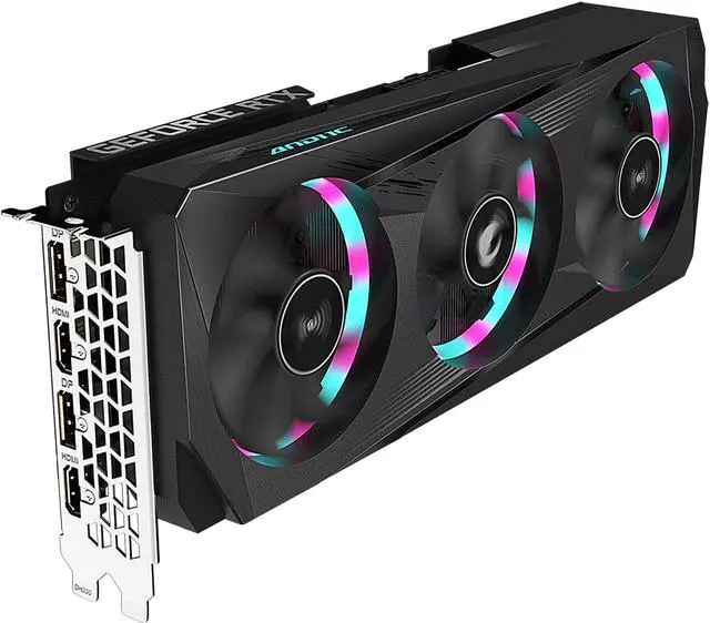 Alt view image 6 of 12 - GIGABYTE AORUS GeForce RTX 3060 ELITE 12GB GDDR6 PCI Express 4.0 ATX Video Card GV-N3060AORUS E-12GD (rev. 2.0) (LHR)