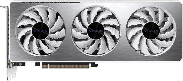 GIGABYTE Vision OC GeForce RTX 3060 12GB GDDR6 PCI Express 4.0 ATX Video  Card GV-N3060VISION OC-12GD (rev. 2.0) (LHR)