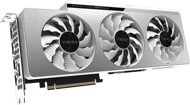 Alt view image 3 of 9 - GIGABYTE VISION OC GeForce RTX 3080 Ti 12GB GDDR6X PCI Express 4.0 ATX Graphics Card GV-N308TVISION OC-12GD
