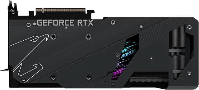 Alt view image 10 of 11 - GIGABYTE AORUS GeForce RTX 3080 Ti 12GB GDDR6X PCI Express 4.0 ATX Graphics Card GV-N308TAORUS X-12GD