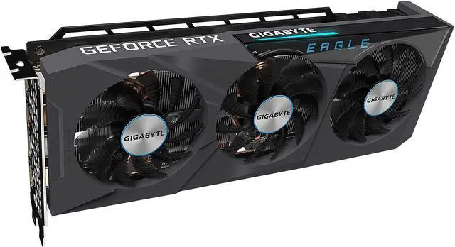 Alt view image 4 of 11 - GIGABYTE Eagle GeForce RTX 3070 Ti 8GB GDDR6X PCI Express 4.0 ATX Graphics Card GV-N307TEAGLE OC-8GD