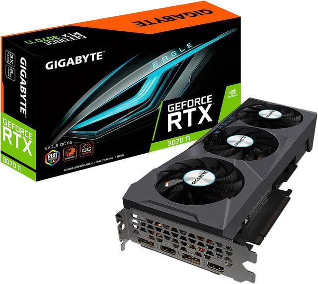 Alt view image 11 of 11 - GIGABYTE Eagle GeForce RTX 3070 Ti 8GB GDDR6X PCI Express 4.0 ATX Graphics Card GV-N307TEAGLE OC-8GD