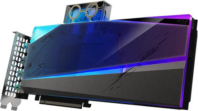 Alt view image 7 of 10 - GIGABYTE AORUS Radeon RX 6900 XT 16GB GDDR6 PCI Express 4.0 ATX Graphics Card GV-R69XTAORUSX WB-16GD