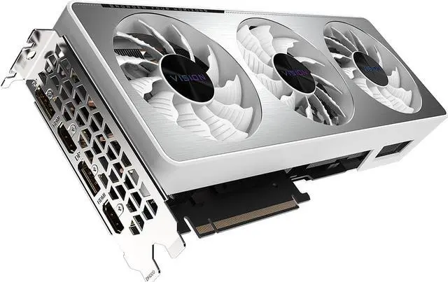 Alt view image 5 of 11 - GIGABYTE Vision OC GeForce RTX 3070 8GB GDDR6 PCI Express 4.0 ATX Video Card GV-N3070VISION OC-8GD (rev. 2.0) (LHR)