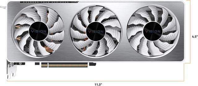 GIGABYTE Vision OC GeForce RTX 3070 8GB GDDR6 PCI Express 4.0 ATX Video  Card GV-N3070VISION OC-8GD (rev. 2.0) (LHR) - Newegg.com