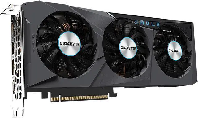 Alt view image 4 of 11 - GIGABYTE Eagle OC GeForce RTX 3070 8GB GDDR6 PCI Express 4.0 ATX Video Card GV-N3070EAGLE OC-8GD (rev. 2.0) (LHR)