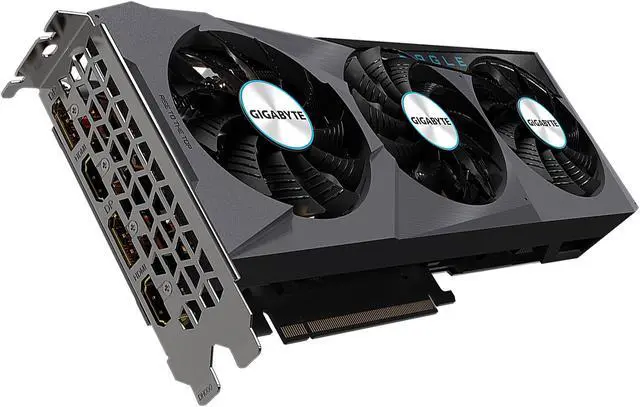Alt view image 4 of 10 - GIGABYTE Eagle GeForce RTX 3070 8GB GDDR6 PCI Express 4.0 ATX Video Card GV-N3070EAGLE-8GD (rev. 2.0) (LHR)
