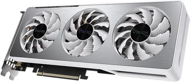 Alt view image 8 of 11 - GIGABYTE Vision OC GeForce RTX 3060 Ti 8GB GDDR6 PCI Express 4.0 ATX Video Card GV-N306TVISION OC-8GD (rev. 2.0) (LHR)