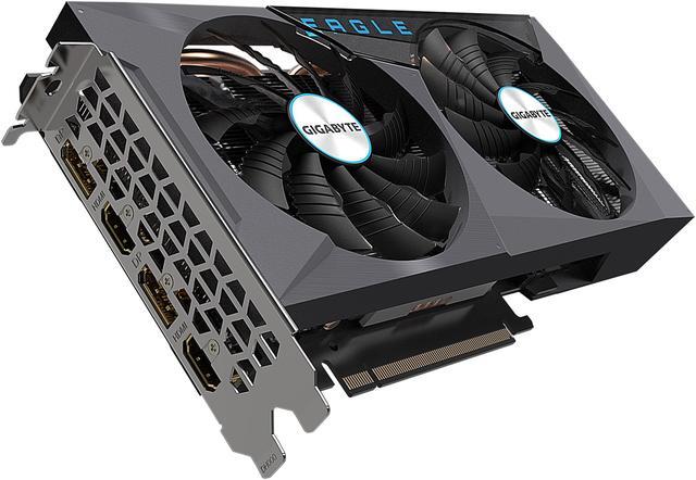 Alt view image 5 of 11 - GIGABYTE Eagle OC GeForce RTX 3060 Ti 8GB GDDR6 PCI Express 4.0 ATX Video Card GV-N306TEAGLE OC-8GD (rev. 2.0) (LHR)